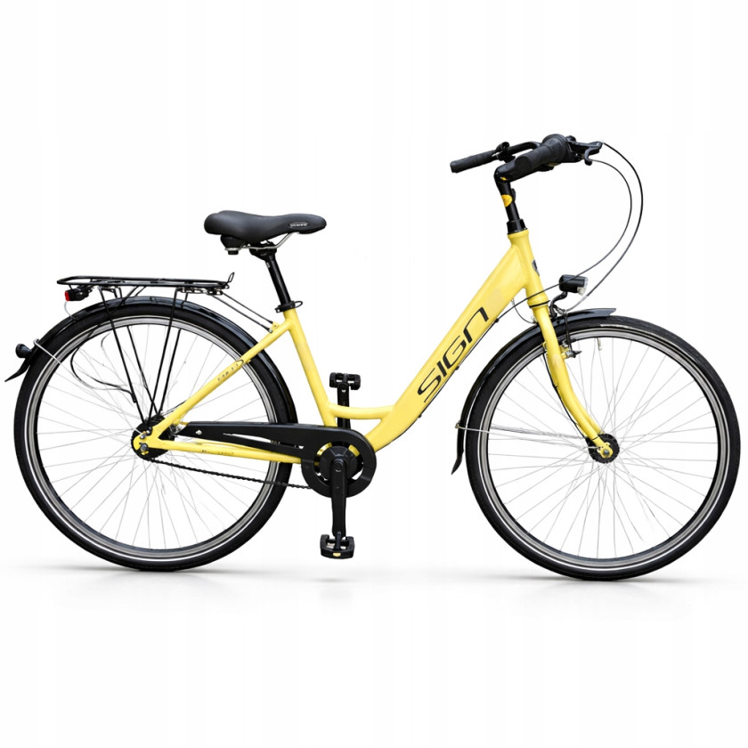 Rower cytrynowy 7 biegów sign SHIMANO NEXUS PRĄDNICA 26'' [a]